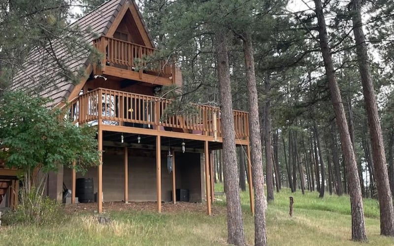 Black Hills Chalet, A-frame among the pines, Rapid City SD